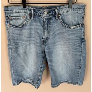 Levi's 541 Jean Shorts Men's 34 Medium Wash Athletic Taper Denim Jorts Baggy Y2K